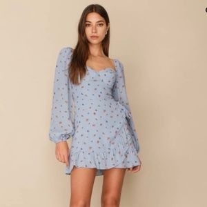 Reformation Cammi dress in Beau